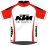 KTM Factory Line rövid ujjú kerékpáros mez fehér piros L