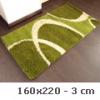 Shaggy szőnyeg 3 cm-es, (SG690) Zöld 160x220 cm