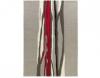 Arte Espina Modern szőnyeg, piros-fekete-fehér - 3088-65