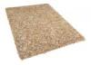 Beliani Shaggy szőnyeg - Bőr - Bézs - 140x200 cm - MUT