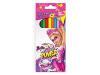 Barbie a szuperhős hercegnő 12db-os színes ceruza szett