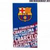 FC Barcelona feliratos törölköző - liszenszelt klubtermék !!!