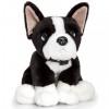 Plüss Boston terrier kutya 35cm - Keel Toys