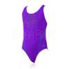 Speedo Logo Placement Splashback lányka úszódressz, lila