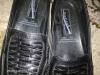 37-as medicus női fekete kényelmi cipő, mokaszin, fekete