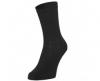 Gumírozás nélküli gyapjú zokni fekete NO-PRESS