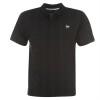 Dunlop Check Golf férfi galléros póló fekete S