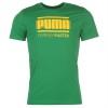 Puma Retro férfi póló zöld M