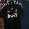 Adidas-Real Madrid fekete mez 164-es