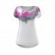 Adidas SPU Balance Tee Női Póló (Fehér-Pink-Zöld) M65991