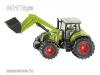 Claas Axion 850 traktor homlokrakodóval, 1:50 - SIKU