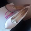 Graceland világos rózsaszín-púder színű magassarkú cipő
