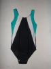 104-es kék-fekete fürdőruha, úszódressz - F F - ÚJ