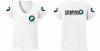 BMW motorcycles feliratú női póló motoros T-shirt fehér