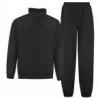 Slazenger férfi melegítő szett - Slazenger Woven Suit fekete Méret: L