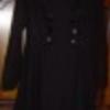 Orsay fekete elegáns hosszú szövetkabát loknis különleges kabát M 38