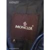 Moncler fekete karcsúsított, hosszított kabát, M