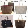 Louis Vuitton női táskák - kockás barna, szürke, LV barna, fekete