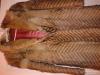 Hosszú szörme bunda női téli szőrme kabát 38-40-es