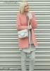 Zara pink gyapjú kabát xs-es méret