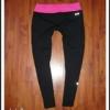 USA Pro fekete pink, elasztikus fitnesz nadrág, leggings (46)