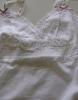 Azsúrozott fehér rövid női pizsama (Pastunette)
