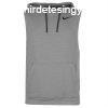 Nike Dri Fit férfi kapucnis ujjatlan pulóver szürke XL