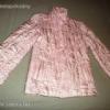 pasztell szatén pink steppelt csinos csajos kabát