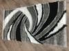 Shaggy-selyem Meric 80x150cm 5128 fekete szőnyeg