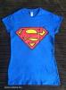 Új Superman női póló (méret: S)