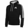 Adidas 3S Logo férfi kapucnis pulóver fekete 3XL