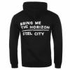 Official Bring Me The Horizon férfi kapucnis cipzáras pulóver