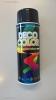 DECO Color Decor festék spray 400ml- fényes fekete