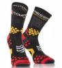 Trail socks 2.1 kompressziós zokni - Fekete Piros