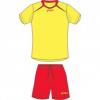 Asics Set-Dribbling mez szett sárga,piros junior 164
