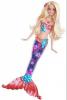 Mattel: Világító Sellő Barbie szőke hajú...