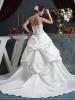 Markesha - labda ruha stílusa pánt nélküli szatén menyasszonyi ruhák
