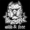 Wild and Free Amstaff férfi póló