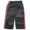 Kick-box nadrág (fekete piros, szatén)