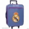 táska bőrönd gurulós táska Real Madrid Magnun kék2r 52cm gyerek