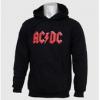 kapucnis pulóver férfi AC-DC - Red Logo - LIVE NATION