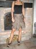 Zara Woman 100 valódi selyem szoknya S-es