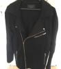 férfi Zara XL-es fekete kabát pulcsi