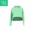 Nike pulóver kapucnis, zöld, női