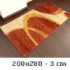 Shaggy szőnyeg 3 cm-es, (SG690) Terra 200x280 cm